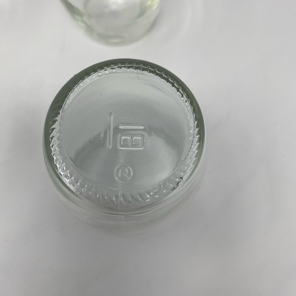 Set of 6 Mini Rounded Glass Jars - Picture 5 of 5